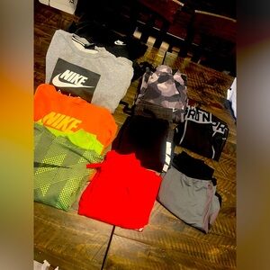 LOT of NIKE Boys clothing . Size Medium and Large